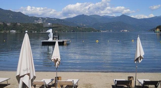 Lido di Gozzano Beaches of Lake Orta Spiagge del Lago d'Orta