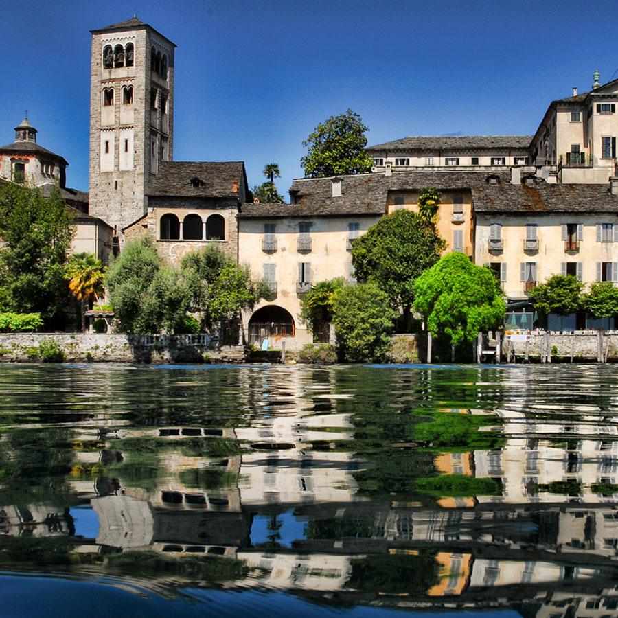 Lago d'Orta Piemonte Italy - fede natura storia e bellezza