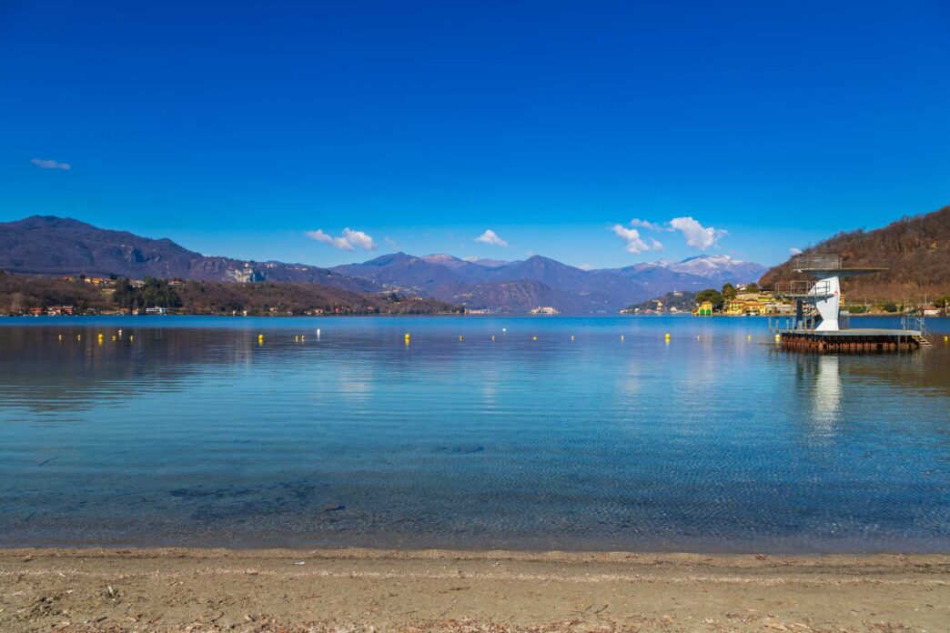 Beaches of Lake Orta