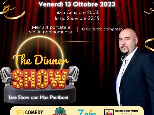 The Dinner Show 13 Ottobre
